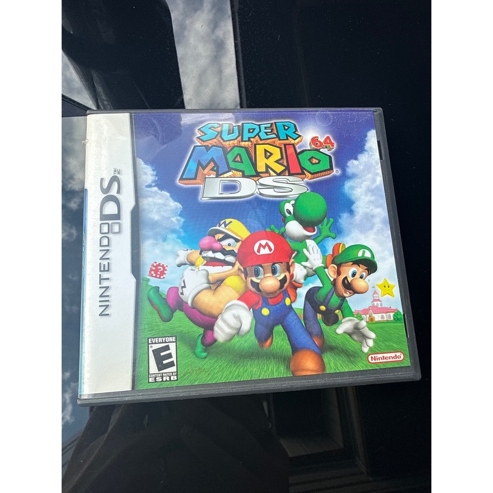Super Mario 64 DS Nintendo DS Game CIB NTR-ASME-USA Mario Luigi Yoshi Wario